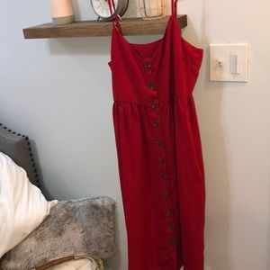 Red Jumper Dress